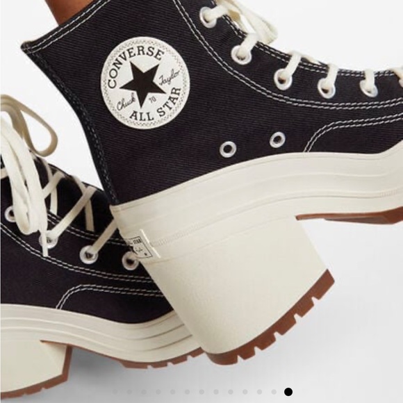 NWT Converse Chuck 70 De Luxe Heels High-Top Sneakers - Picture 12 of 12